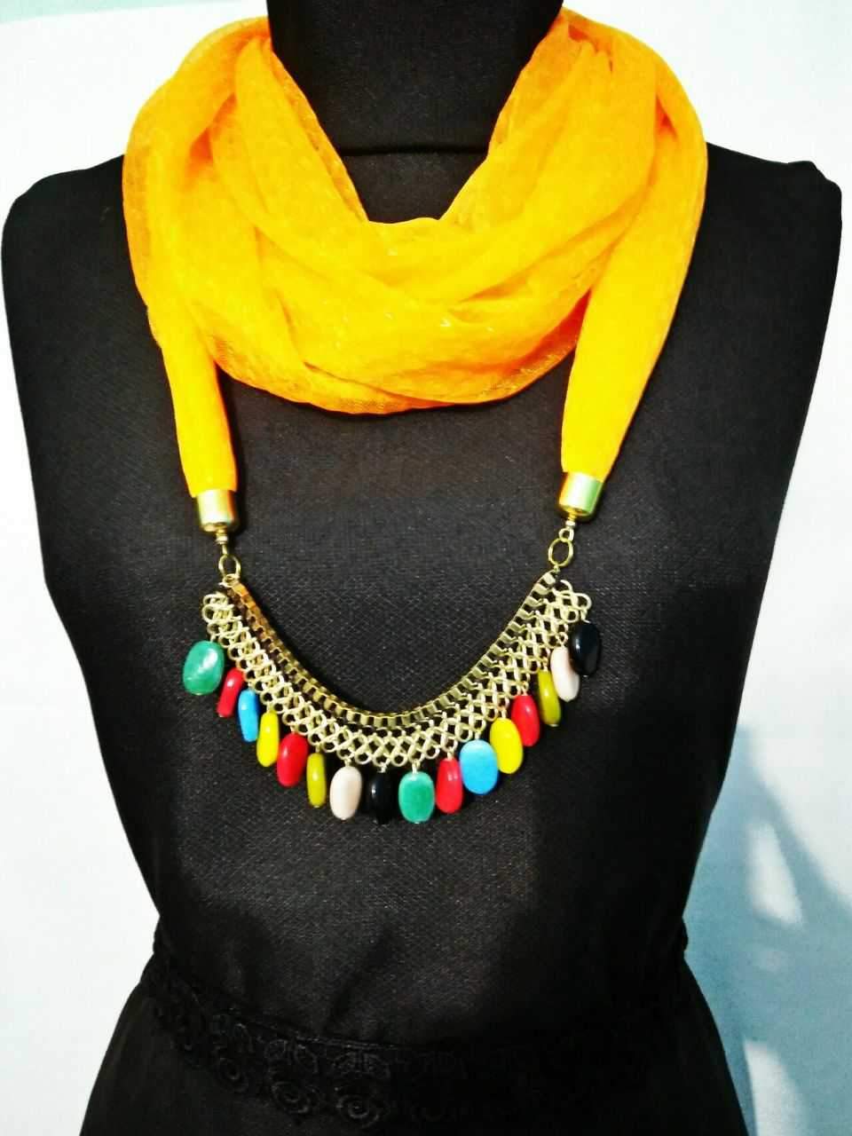 Scarf Necklace-SN035