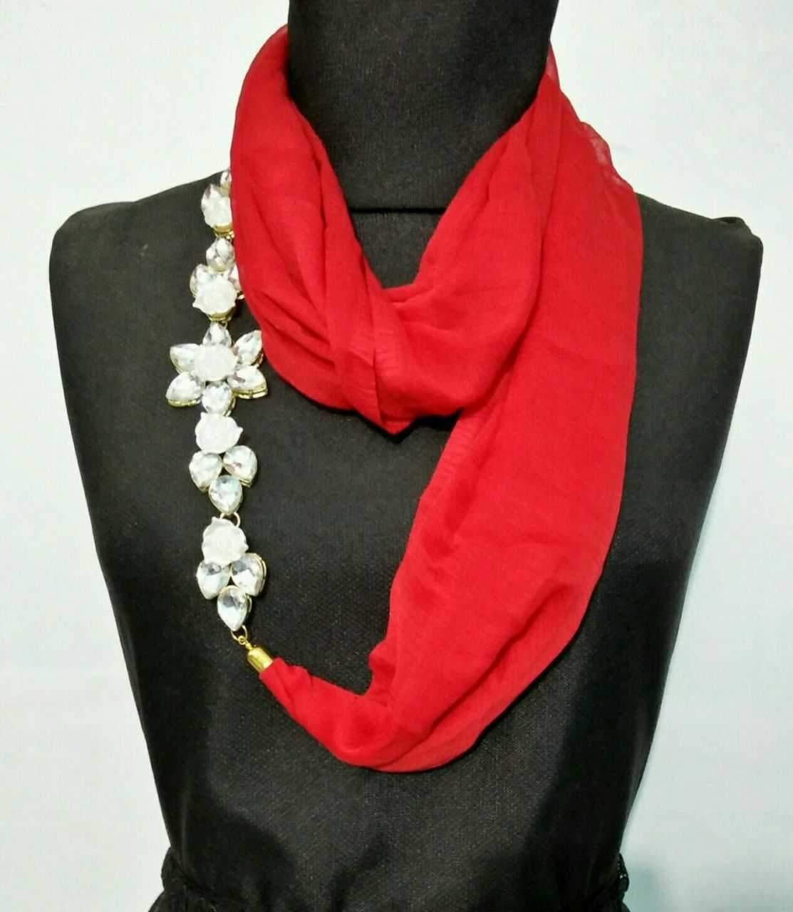 Scarf Necklace-SN036