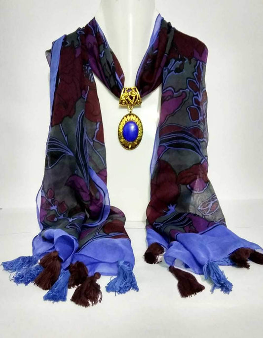 Scarf Necklace-SN044