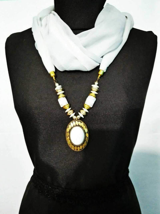 Scarf Necklace-SN048