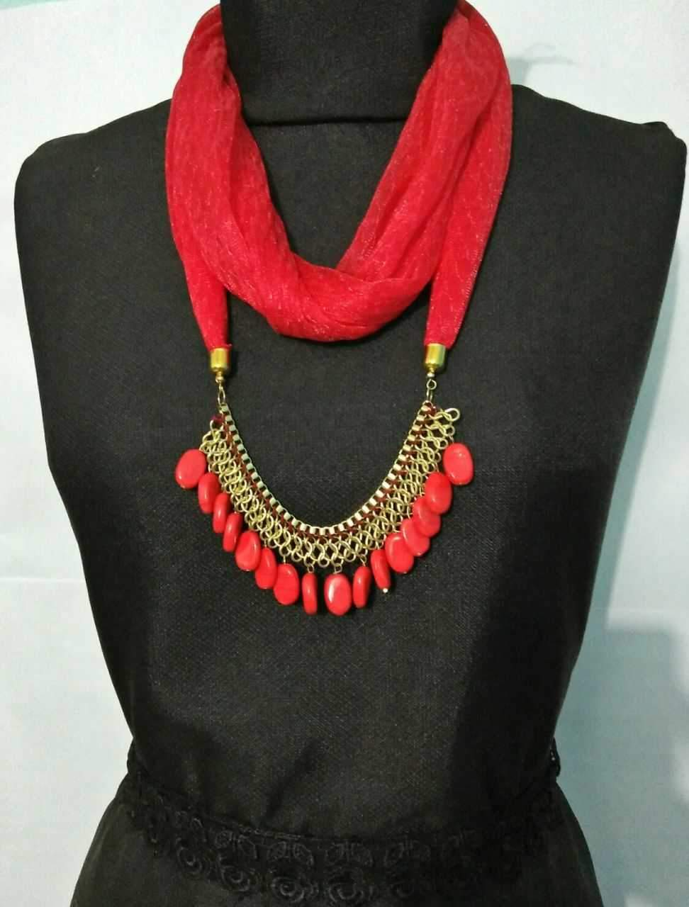 Scarf Necklace-SN050