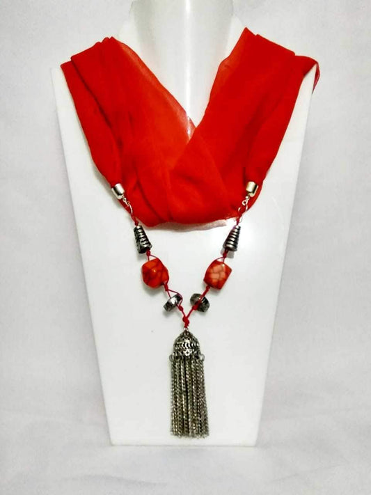 Scarf Necklace-SN057