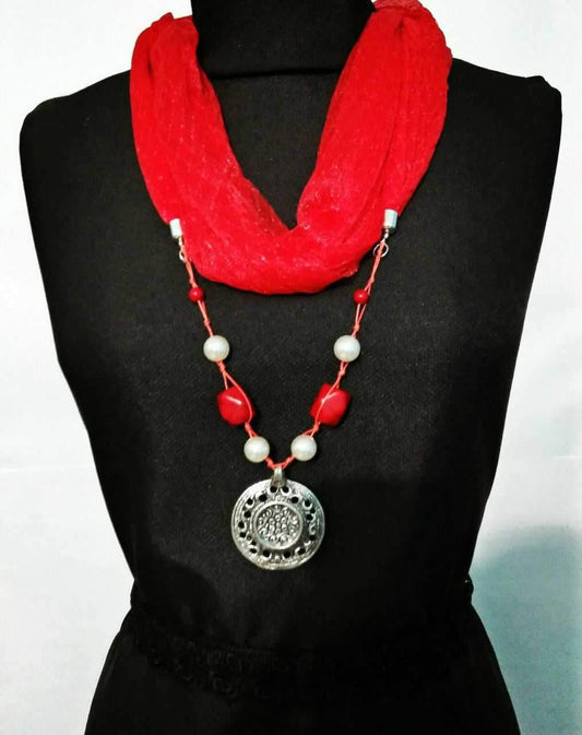 Scarf Necklace-SN062