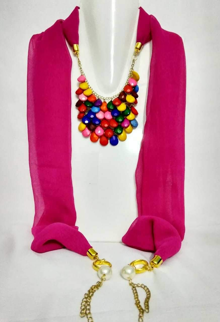 Scarf Necklace-SN069