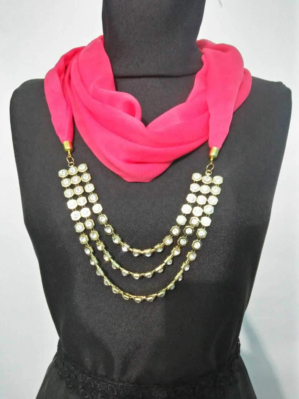 Scarf Necklace-SN071