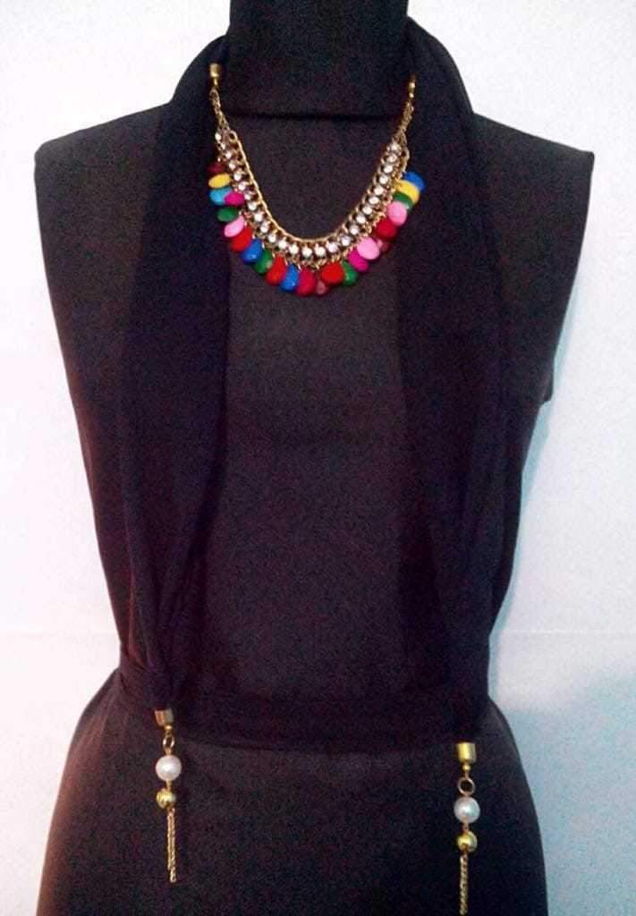 Scarf Necklace-SN072