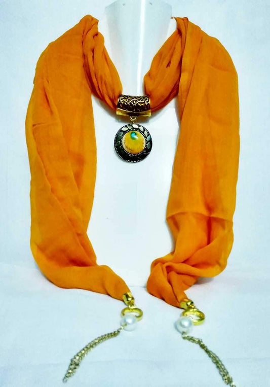 Scarf Necklace-SN073