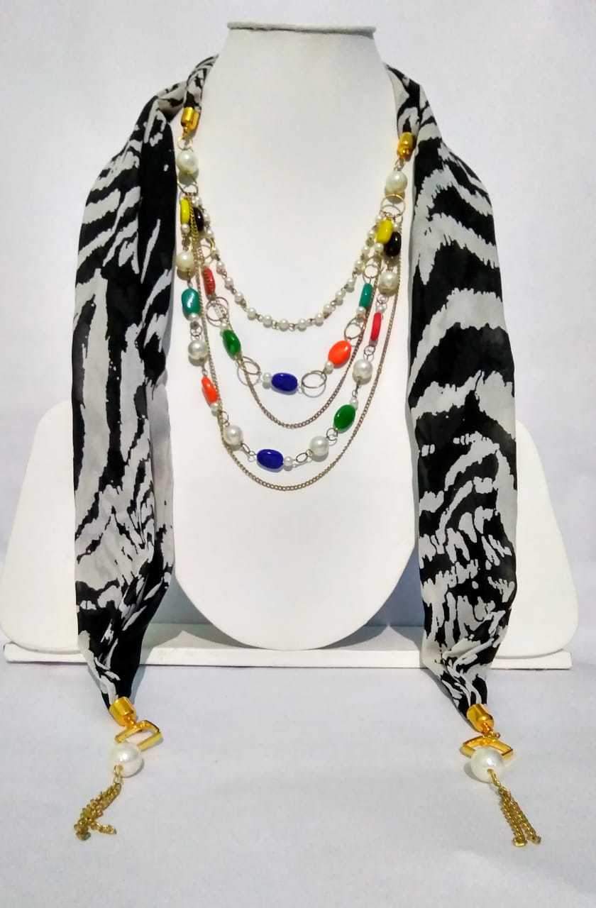 Scarf Necklace-SN074