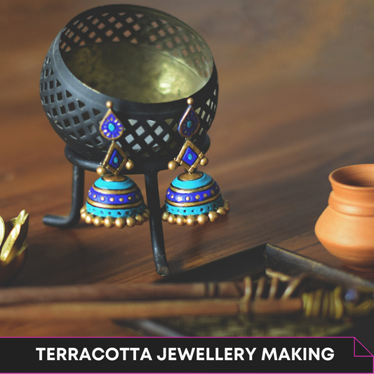 Terracotta Jewellery Making Pre-Recorded Online Course (English)