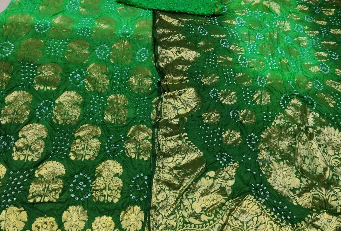 Taffeta Silk Dress Material- TSDM002