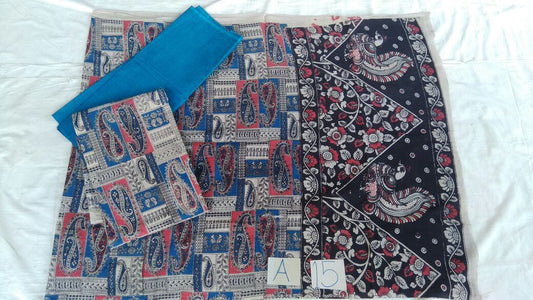 Unstitched Kalamkari Dress Material-008