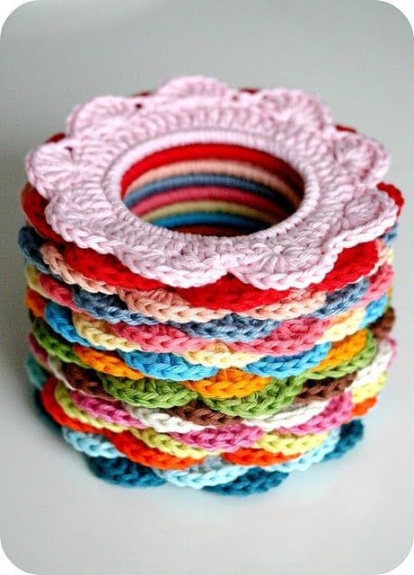 Customized Crochet Bangles