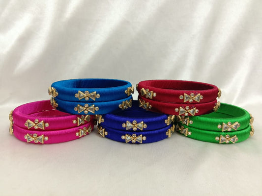 Silk Thread Bangles_STB004