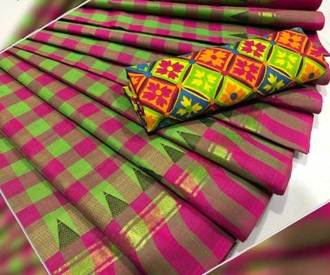 Chettinad Cotton Saree-01